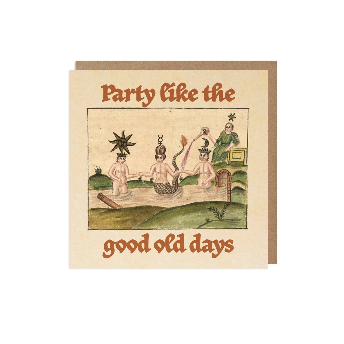 Card – Party Like the Good Old Days