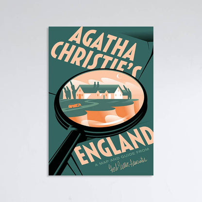 Agatha Christie's England - Art Map & Cultural Guide