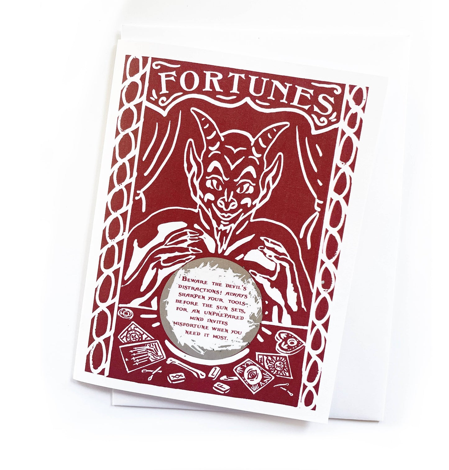 Fortune Telling Card - Devil Speaks