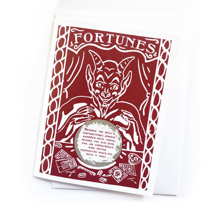 Fortune Telling Card - Devil Speaks