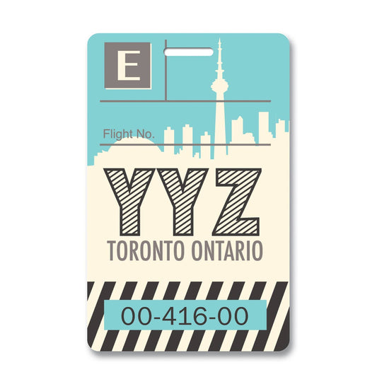 Toronto Luggage Tag