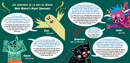 Benita and the Night Creatures (Bilingual French &amp; English)