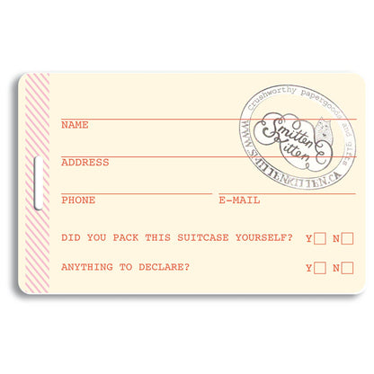 Frankfurt Luggage Tag