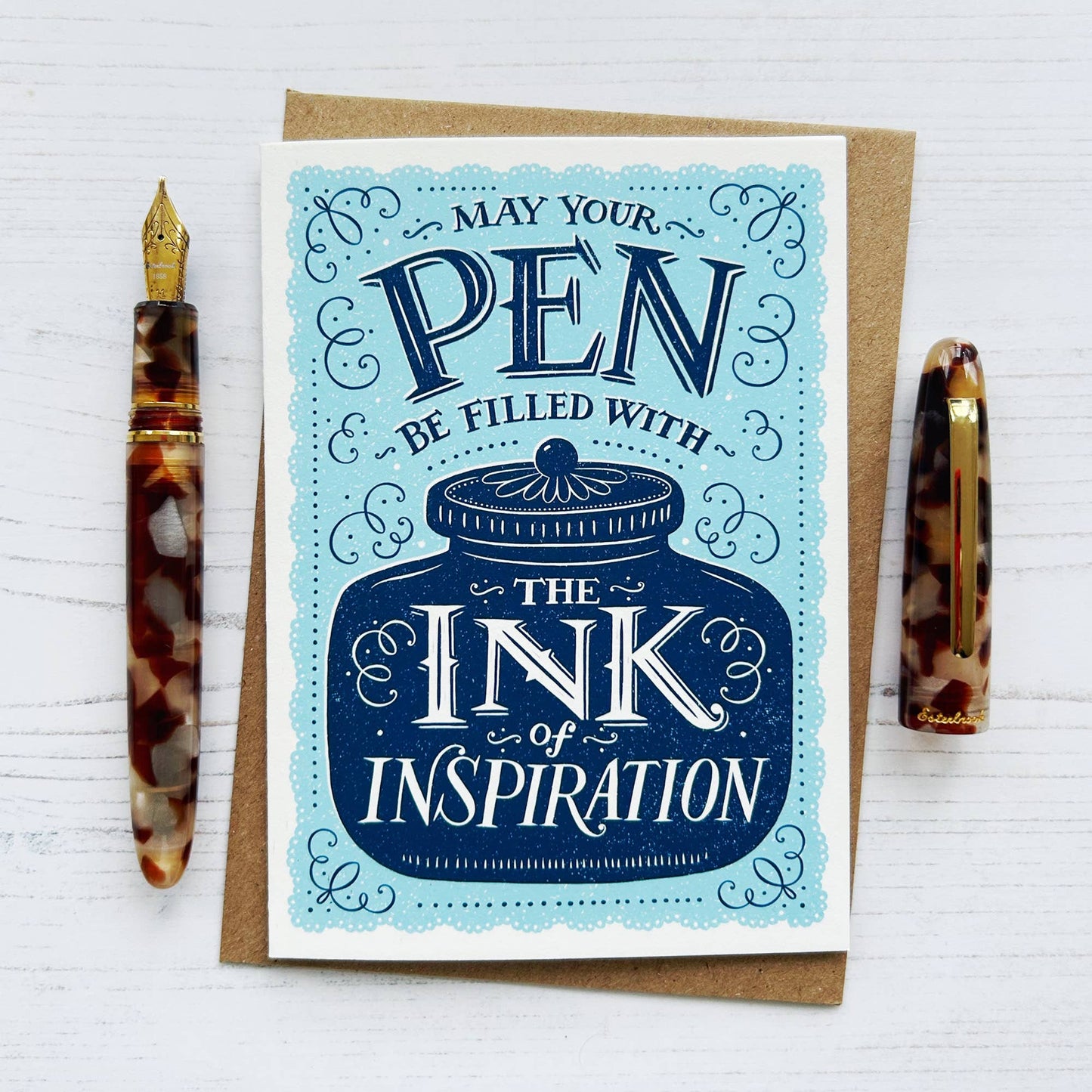 The Ink of Inspiration Card