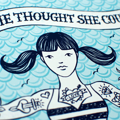 Mermaid Congratulations Card