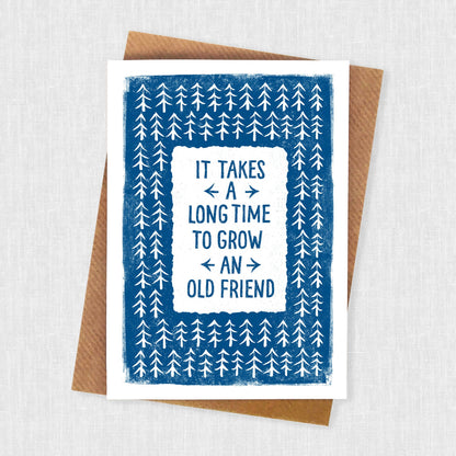 Old Friend Card