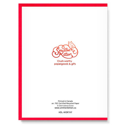 I Have Deemed You Card Worthy Card