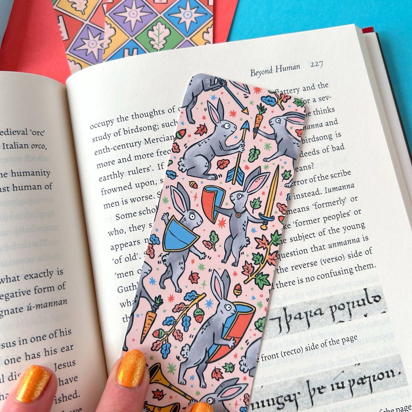 Medieval Rabbits Bookmark