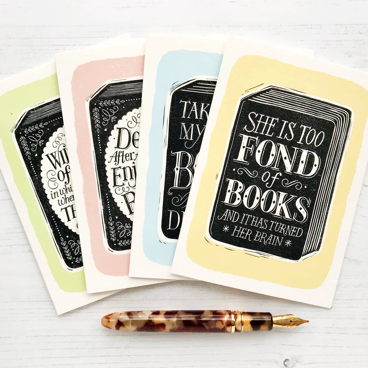 Book Lovers Quote Card Collection