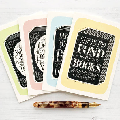 Book Lovers Quote Card Collection