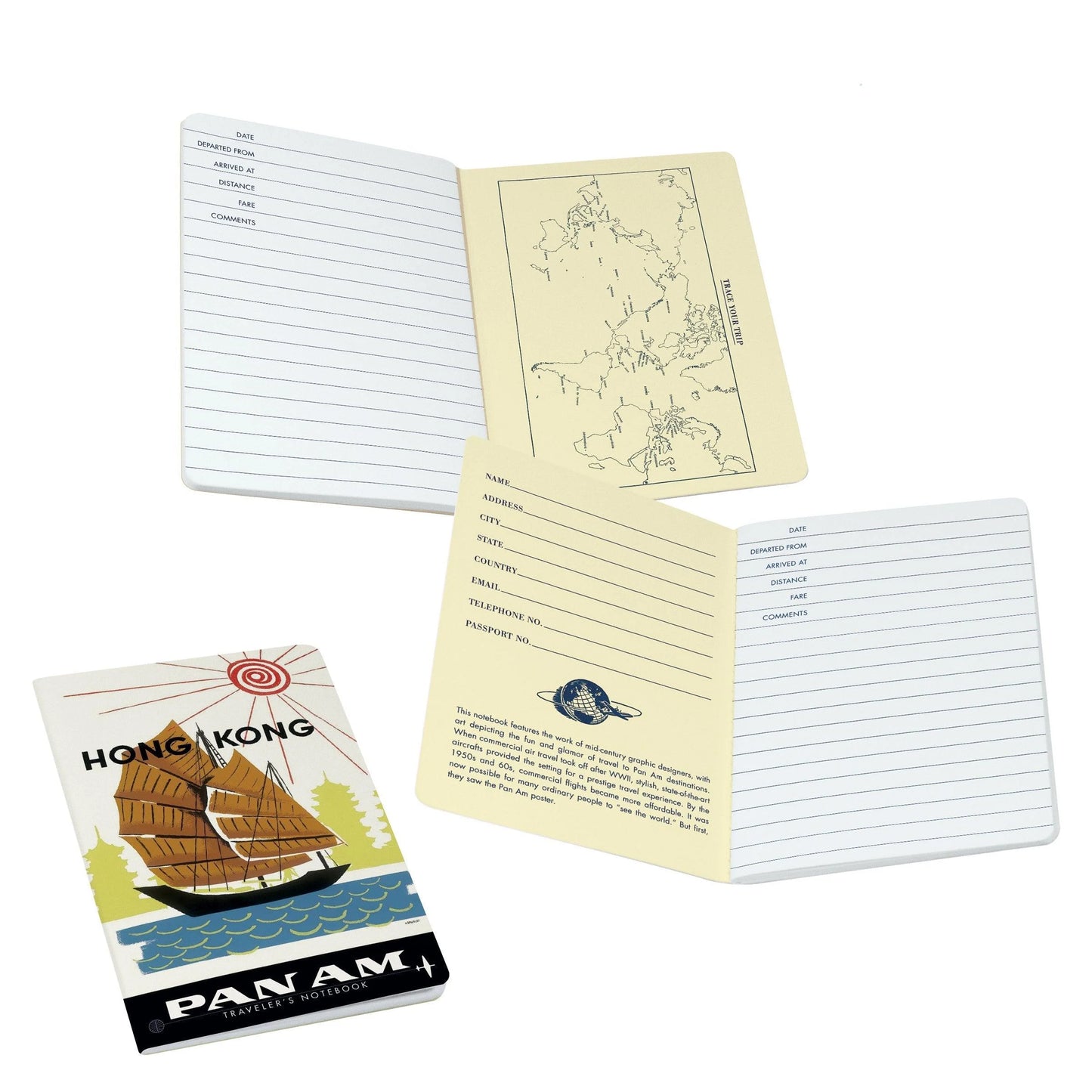 Pan Am Hong Kong Notebook